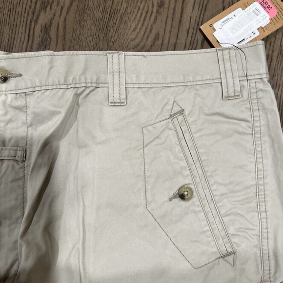 Woolrich Shorts Men’s Size 42 Cargo‎ Khaki Canvas Utility - Picture 3 of 14